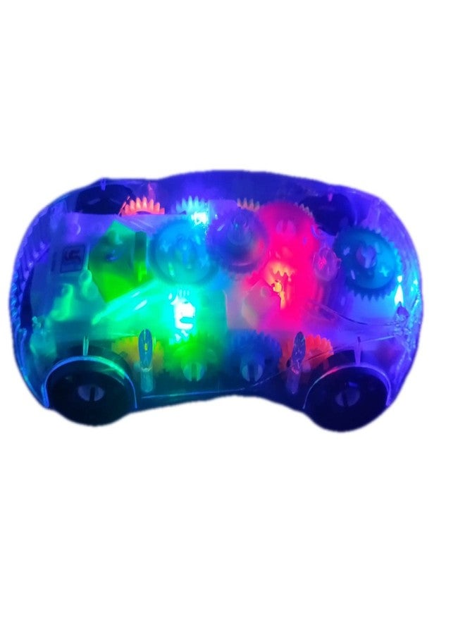 JNiL Transparent car 3D Concept Super Car Toy for Kids with 360 Degree Rotation, Gear Simulation Mechanical Car Technology w/d Sound & Light Toys for Kids Boys & Girls Toys & Games - Image 4